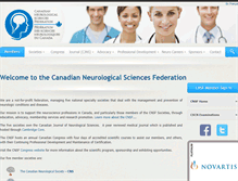 Tablet Screenshot of cnsfederation.org